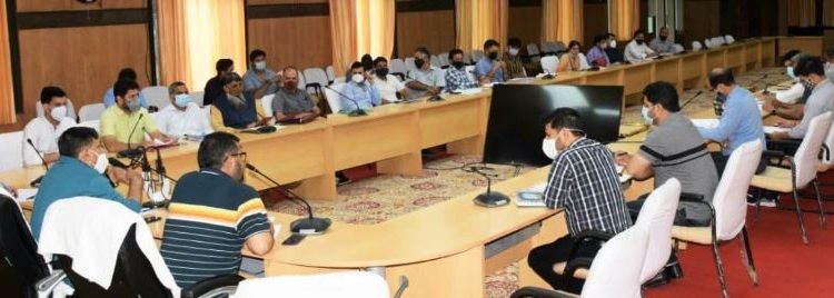 DDC Kishtwar reviews progress of works under District Capex Budget, other schemes
