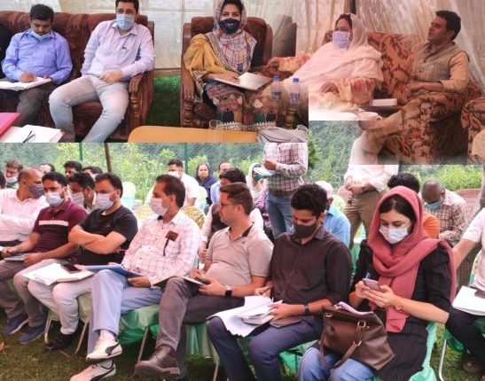 DDC Chairperson Poonch reviews developmental scenario in Mandi