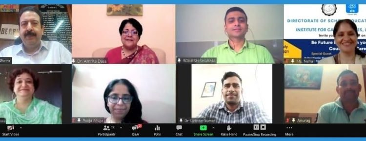 DSEJ hosts Mega Virtual Career Guidance Session for 10th-12th Board Pass Outs