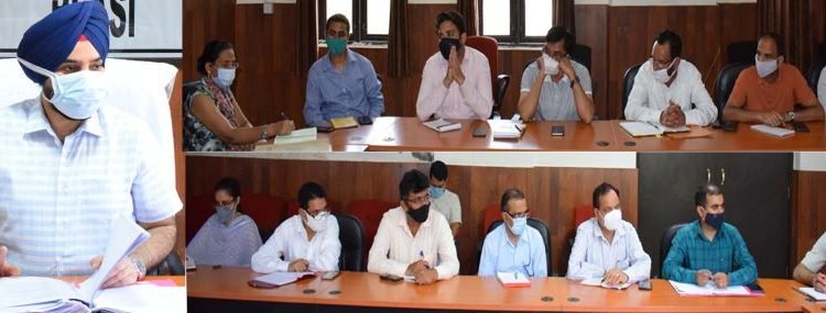 DC Reasi Charandeep Singh  discusses District Environment Plan