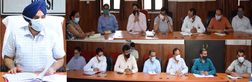 DC Reasi Charandeep Singh  discusses District Environment Plan