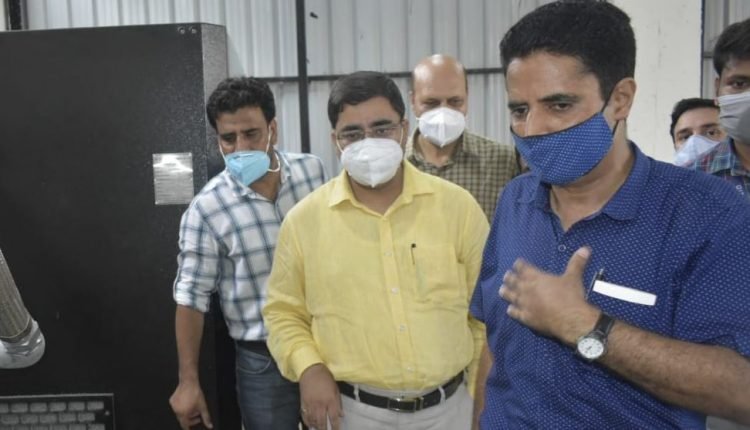 GMC&AH Rajouri gets Additional 750 LPM Oxygen Concentrator Plant   