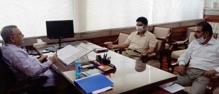 Advisor Khan reviews functioning of Stationery & Supplies, Govt Press, ARI & Trainings Deptts