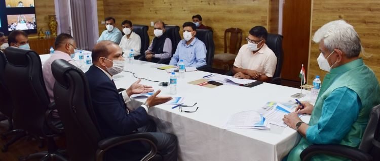Lt Governor takes comprehensive review of various NHIDCL projects