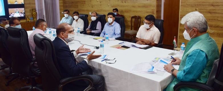 Lt Governor takes comprehensive review of various NHIDCL projects