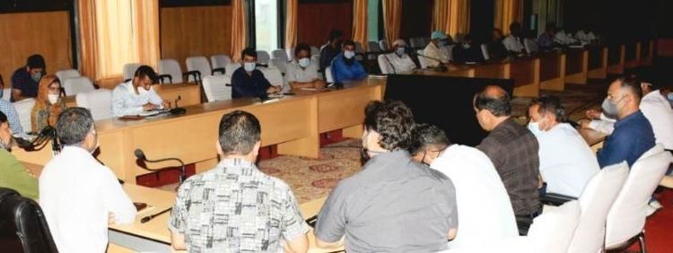 DC Kishtwar reviews rehabilitation measures started in flash flood hit areas
