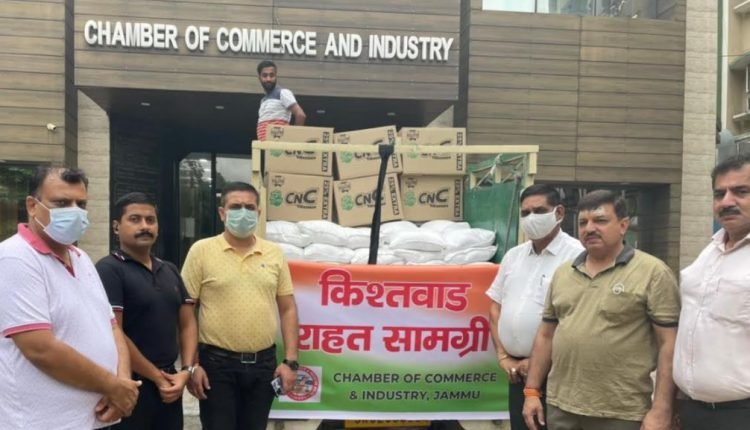 CCI Jammu comes to rescue of cloudburst-hit from Dacchan, dispatches relief material