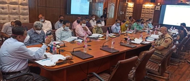 Advisor Bhatnagar chairs 7th meet of J&K J&K Road Safety Council (RSC )