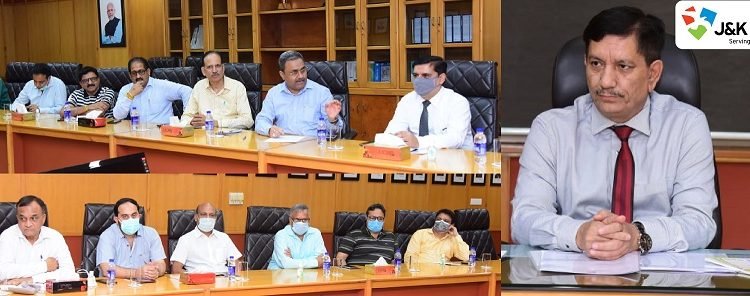 Trade and industry representatives call on J&K Bank CMD R K Chhibber