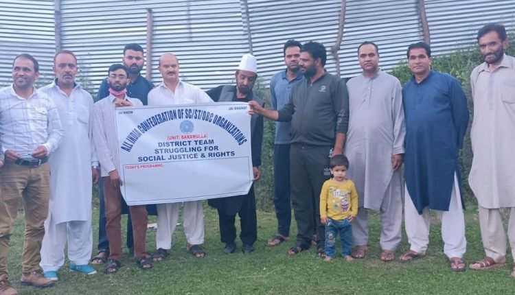 Sangri Baramulla ST people, demand water and Road Connectivity