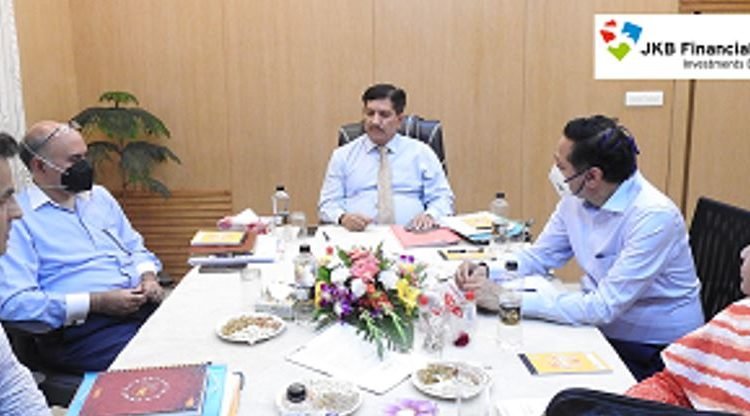 Chairman J&K Bank chairs the 13th AGM of shareholders of JKB Financial Services Ltd.