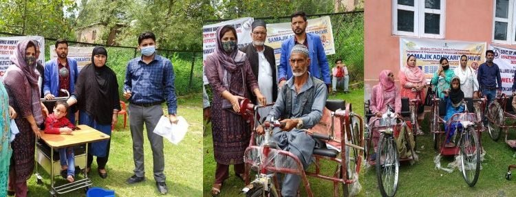 152 assistive devices provided to 69 PwD at Samajik Adhikarita Shivir in Gool