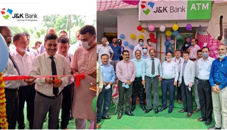 Jindrah gets J&K Bank Automated Teller Machine (ATM)