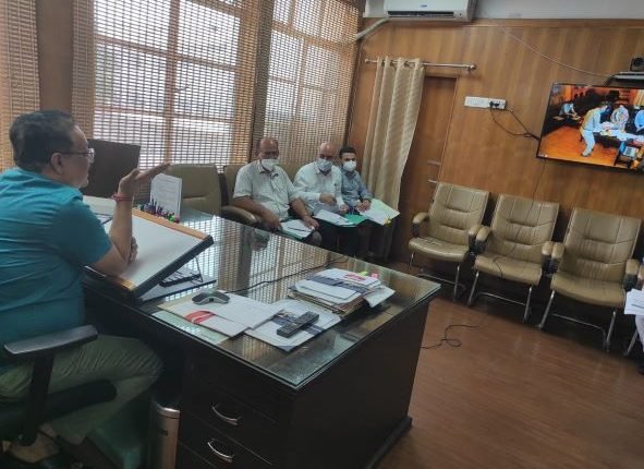 Navin Choudhary reviews implementation of NAIP-III in J&K
