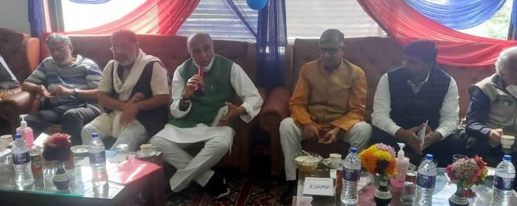 Parliamentary Standing Committee visits multi level car parking building Anantnag