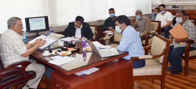 Advisor Farooq Khan reviews progress of sports infrastructure in JK