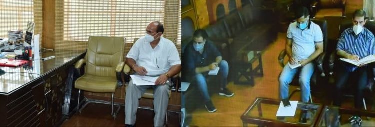 Navin  reviews implementation of “Support to Sheep, Goat farmers in disasters, natural calamities”