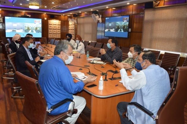 Advisor Bhatnagar reviews progress on establishment of RCoE in Automotive Technology at ITI Budgam, Kathua