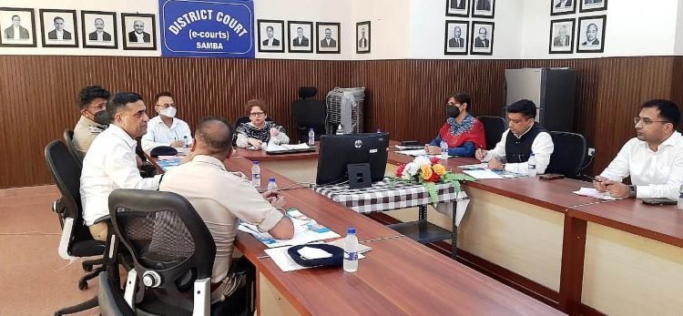 Coordination meeting discusses Justice Delivery System in Samba