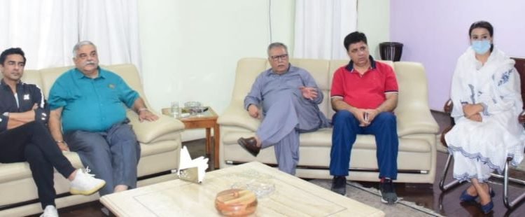 JKCA’s sub-committee calls on Advisor Khan;Discuss functioning of JKCA, status of Cricket in J&K