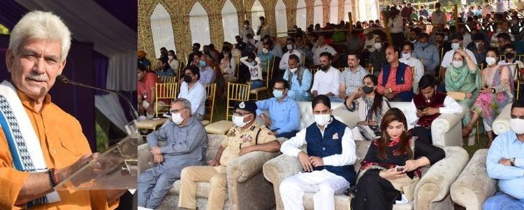 Lt Governor launches Polythene-free Srinagar campaign; Similar Polythene-free drive in Jammu soon 