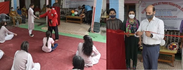 DC Ramban inaugurates Self Defense Training programme for Girls