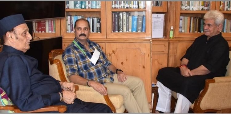 Dr. Karan Singh meets Lt Governor