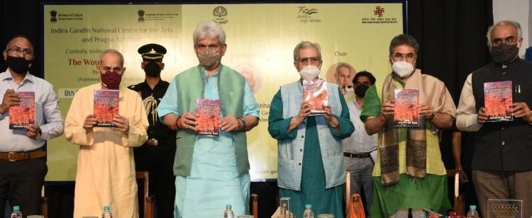 Lt Governor releases Jawaharlal Kaul’s “Jammu Kashmir: The Wounded Paradise”