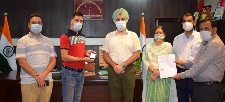 DC Reasi launches 8 E-services of Revenue Department