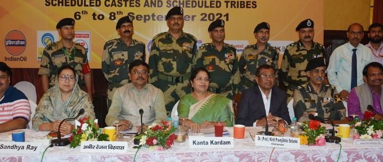 Parliamentary Standing Committee on SC & ST interacts with J&K Bank management, employees & BSF Officers, Jawans
