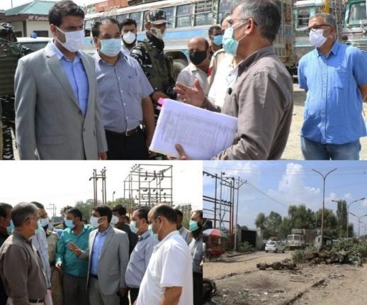 DC Srinagar visits Parimpora Bus Terminal