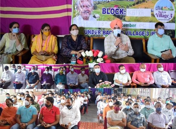 DC Reasi listens to public issues at Katra ; Inspects progress of development works  