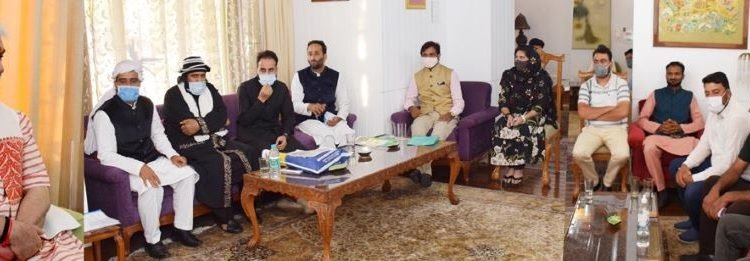 Delegation led by BDC Chairperson, former MLC call on Lt Governor