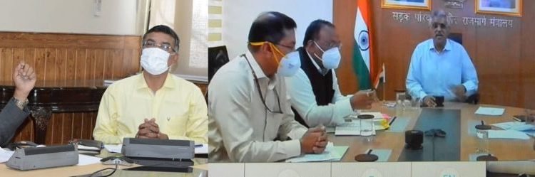 CS Dr. Arun Kumar Mehta, Secy MoRTH review Road Sector Projects under PMDP in J&K