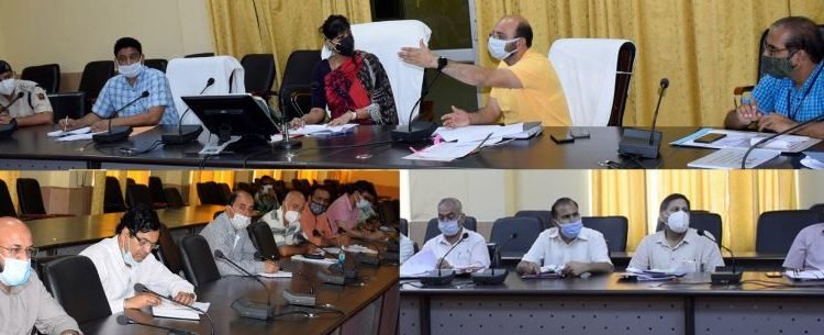 Yasha Mudgul reviews progress on DCP, Four Laning project, Covid containment measures at Ramban