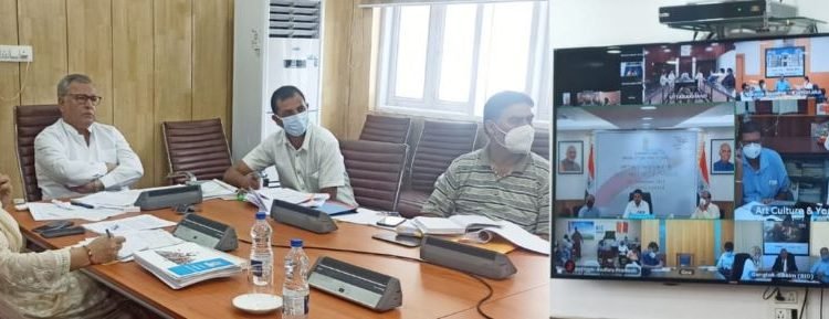 Advisor Farooq Khan attends virtual conference of Minister In-charge of Youth Affairs, Sports