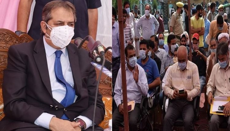 Advisor Baseer Khan visits Wahab Sahab, Shar Shali, Ladhu and tribal areas of Pampore