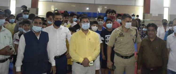 3 Rajouri Youth representing J&K in North-Eastern Karate Championship