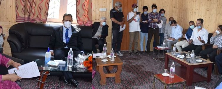 Advisor Baseer Khan visits SIDCO Industrial Estate Khunmoh, takes stock of facilities available for unit holders