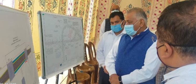 Three-Day Anantnag visit of Union MoS MoRTH concludes ; inspect the Emergency Landing Project