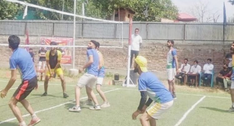 Volleyball tournament inaugurated at Imam Sahib, Shopian