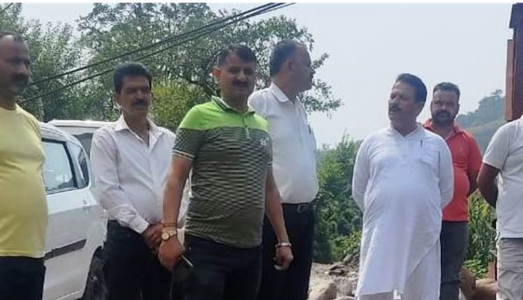 Udhampur: DDC chairperson conducts spot inspection of developmental works in Thathi, Dhanu areas