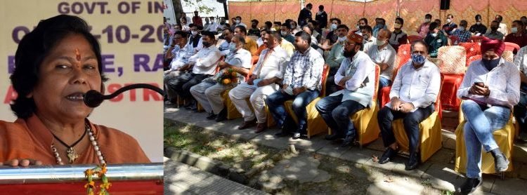 Sadhvi Niranjan Jyoti launches “Sabki Yojana Sabka Vikas” at Batote