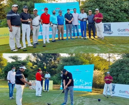 Div Com tees off golf championship at Jammu Tawi Golf Club, Sidhra