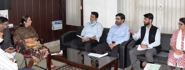 Officer Trainees of Indian Information Service call on JDIPR, Jammu