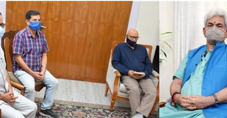 DDC Chairpersons, Former Legislator, Public delegations call on Lt Governor