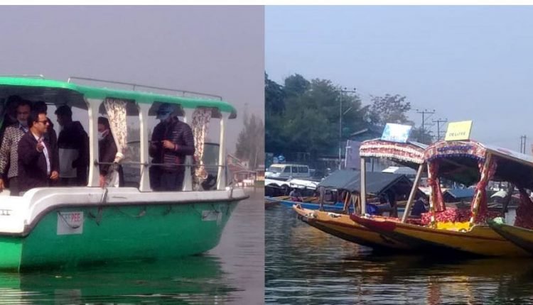 Dal Lake becomes destination for grand Shikara rally to celebrate birth anniversary of Sardar Patel