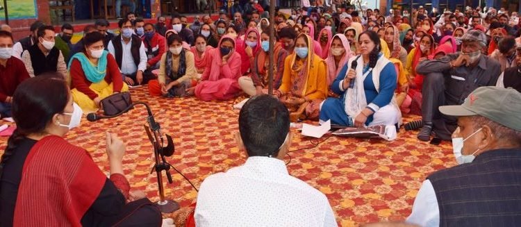 DC Udhampur presides over public grievances redressal camp at GHSS Sewna