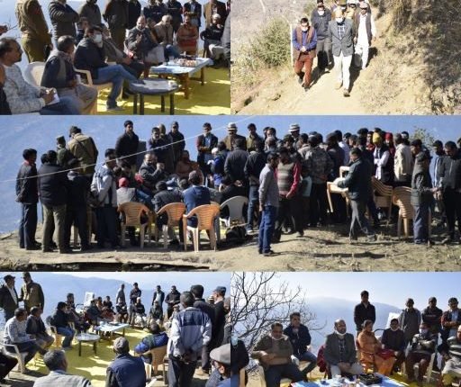 DC Ramban visits far- flung Panchayats of Palli, Mulmula