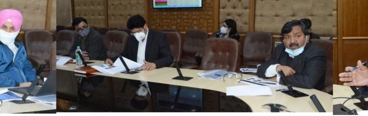 CS Dr. Arun Kumar Mehta reviews implementation of Smart City Mission in J&K